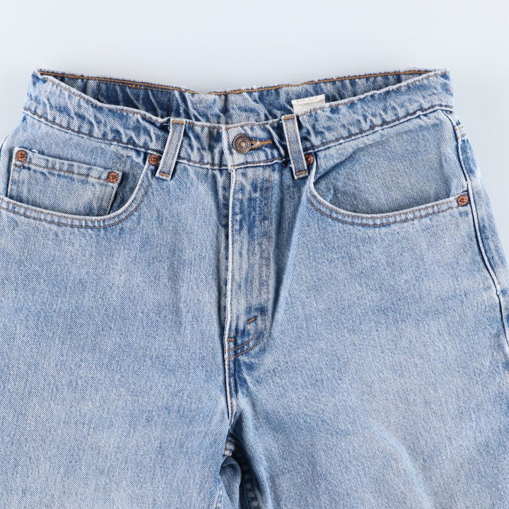90'S Levi's 550-4891 Relaxed Fit Tapered Denim Pants, Men's, Size 32 (Vintage) cotton blue type Vintage Second Hand