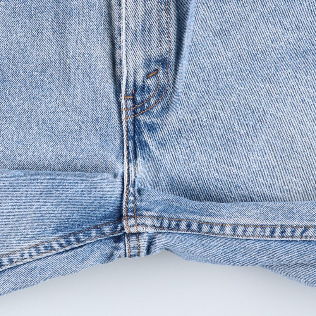 90'S Levi's 550-4891 Relaxed Fit Tapered Denim Pants, Men's, Size 32 (Vintage) cotton blue type Vintage Second Hand