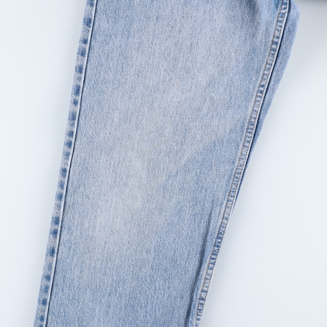 90'S Levi's 550-4891 Relaxed Fit Tapered Denim Pants, Men's, Size 32 (Vintage) cotton blue type Vintage Second Hand