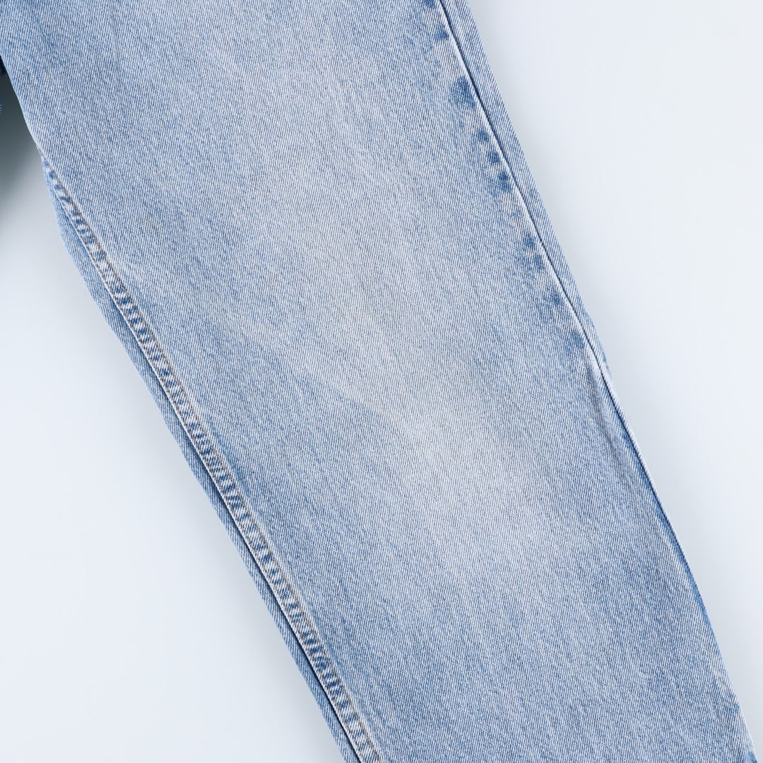 90'S Levi's 550-4891 Relaxed Fit Tapered Denim Pants, Men's, Size 32 (Vintage) cotton blue type Vintage Second Hand