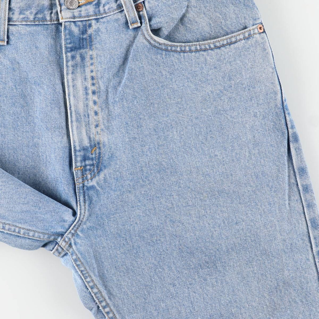Levi's 505-4834 Regular Fit Straight Leg Tapered Denim Pants, Men's, Size 34 (Vintage) cotton blue type Vintage Second Hand