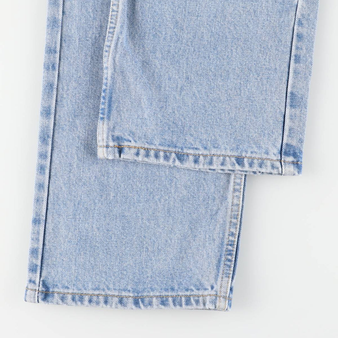 Levi's 505-4834 Regular Fit Straight Leg Tapered Denim Pants, Men's, Size 34 (Vintage) cotton blue type Vintage Second Hand