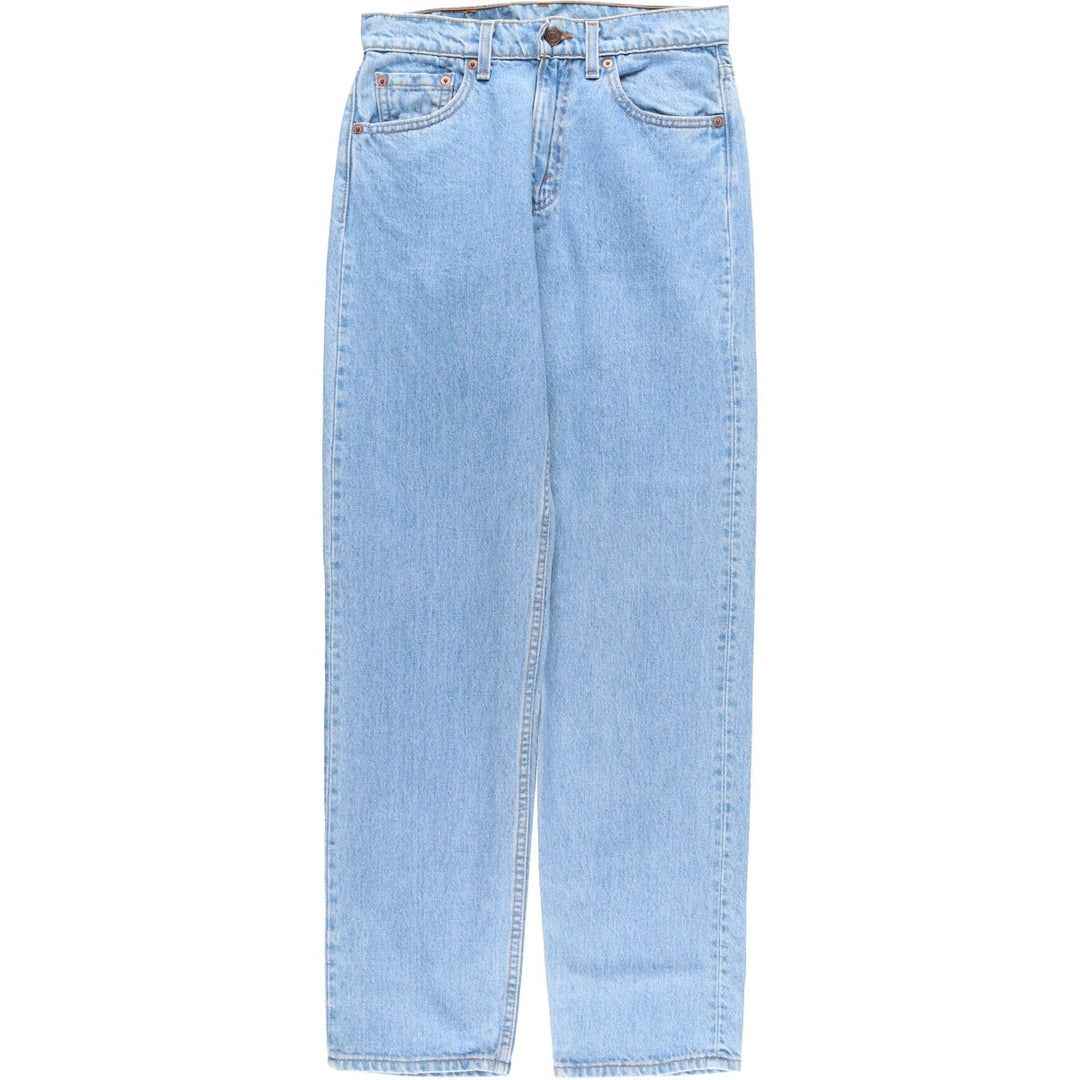 90'S Levi's 550-4834 Relaxed Fit Tapered Denim Pants, Made in USA, Men's, Size W29, Vintage cotton blue type Vintage Second Hand