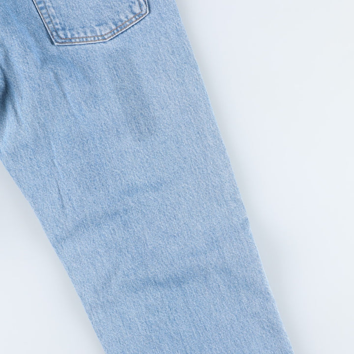 90'S Levi's 550-4834 Relaxed Fit Tapered Denim Pants, Made in USA, Men's, Size W29, Vintage cotton blue type Vintage Second Hand