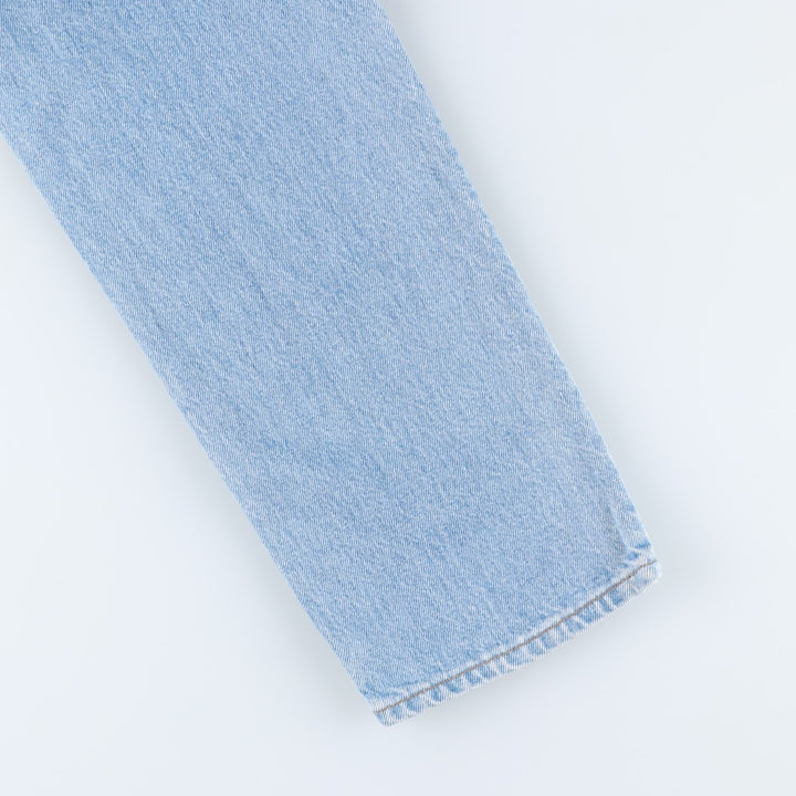 90'S Levi's 550-4834 Relaxed Fit Tapered Denim Pants, Made in USA, Men's, Size W29, Vintage cotton blue type Vintage Second Hand
