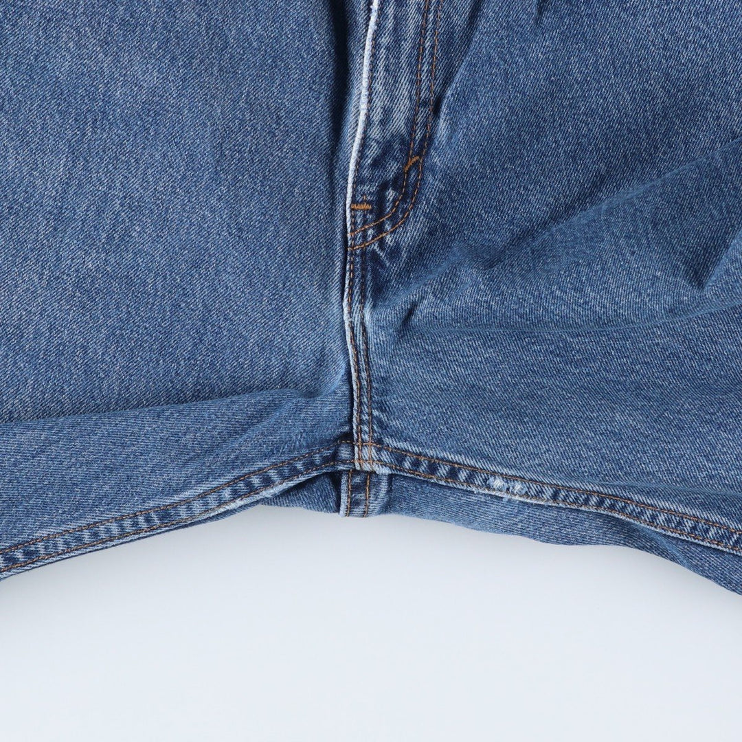 2000'S Levi's 560 Loose Fit Straight Leg Tapered Denim Pants, Made in USA, Women's Size L (W28) cotton blue type Vintage Second Hand
