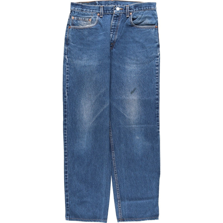 00'S Levi's 550 Relaxed Fit Tapered Denim Pants Made in USA Men's W33 cotton blue type Vintage Second Hand