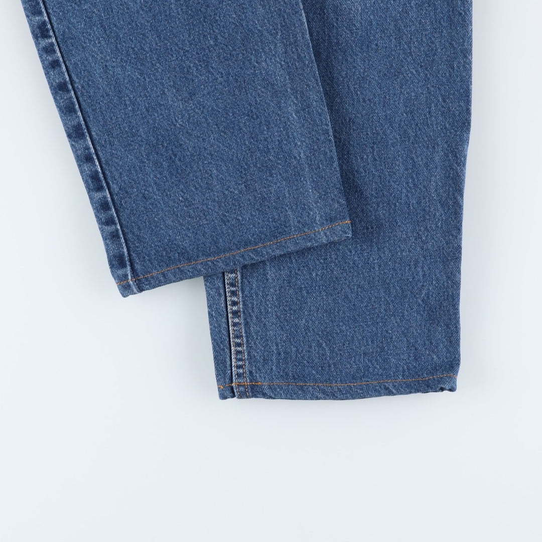 00'S Levi's 550 Relaxed Fit Tapered Denim Pants Made in USA Men's W33 cotton blue type Vintage Second Hand