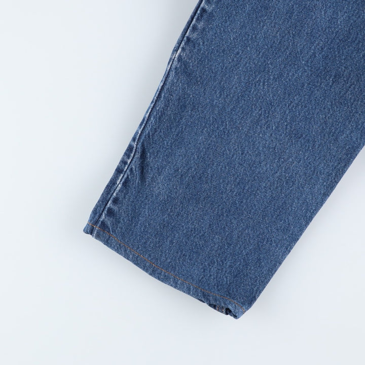 00'S Levi's 550 Relaxed Fit Tapered Denim Pants Made in USA Men's W33 cotton blue type Vintage Second Hand