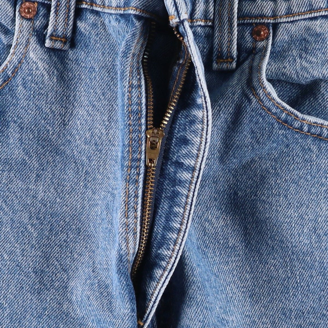 90'S Levi's 505 REGULAR FIT STRAIGHT LEG Tapered Denim Pants Made in USA Men's W33 Vintage cotton blue type Vintage Second Hand
