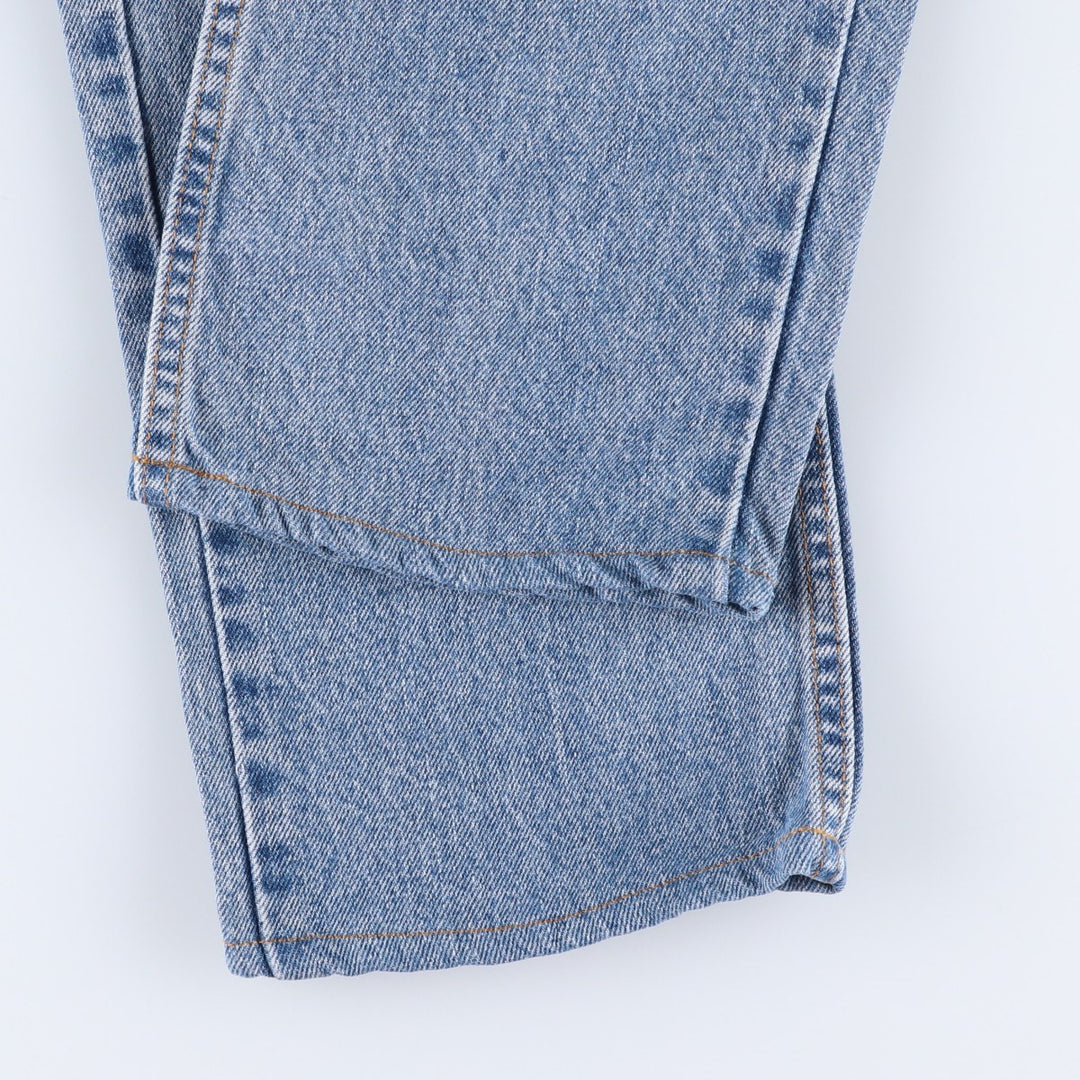 90'S Levi's 505 REGULAR FIT STRAIGHT LEG Tapered Denim Pants Made in USA Men's W33 Vintage cotton blue type Vintage Second Hand
