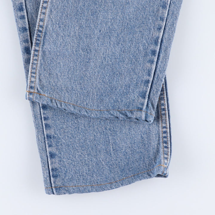 90'S Levi's 505 REGULAR FIT STRAIGHT LEG Tapered Denim Pants Made in USA Men's W33 Vintage cotton blue type Vintage Second Hand