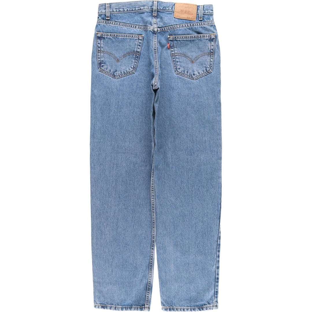 00'S Levi's 550 Relaxed Fit Tapered Denim Pants Men's W34 cotton blue type Vintage Second Hand