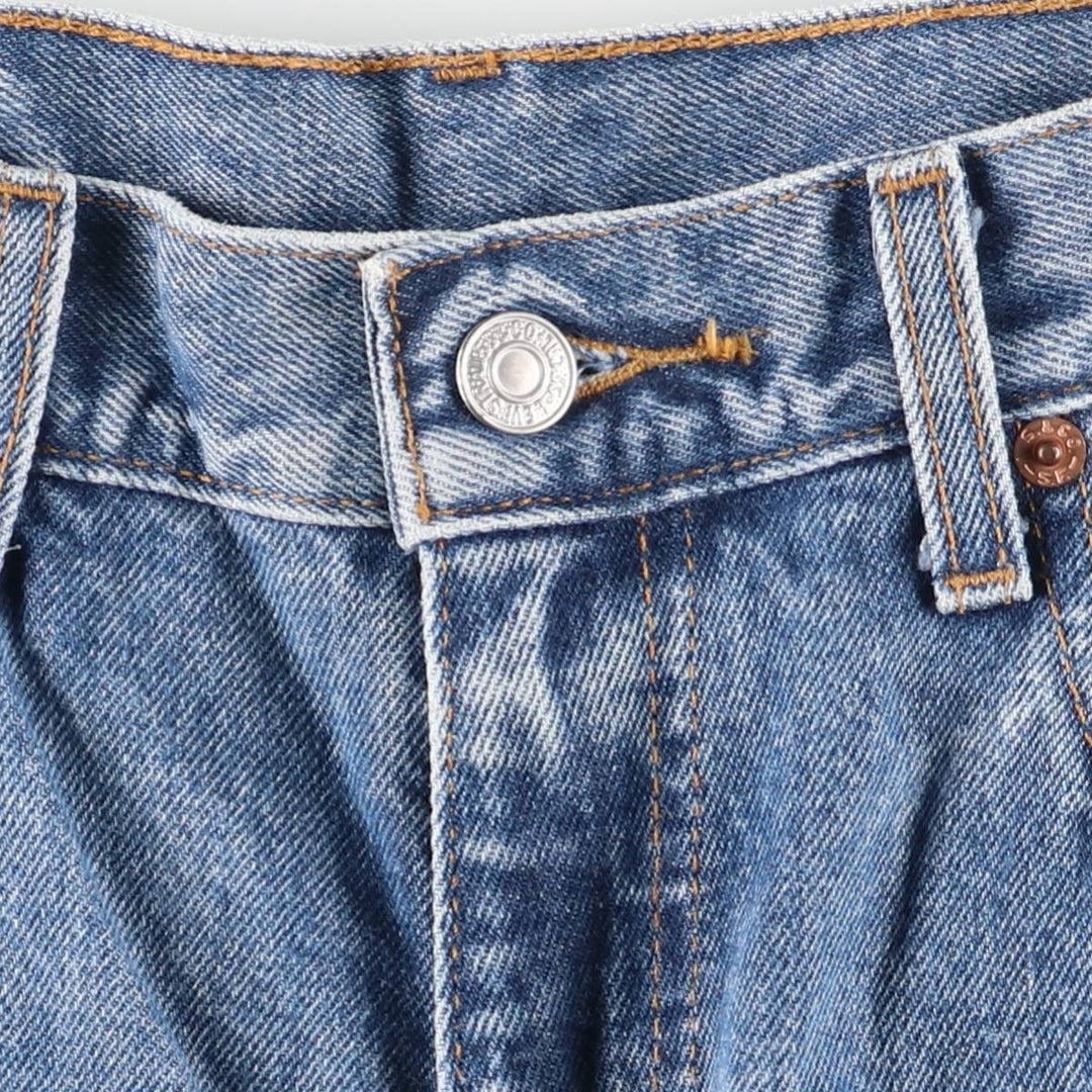 00'S Levi's 550 Relaxed Fit Tapered Denim Pants Men's W34 cotton blue type Vintage Second Hand