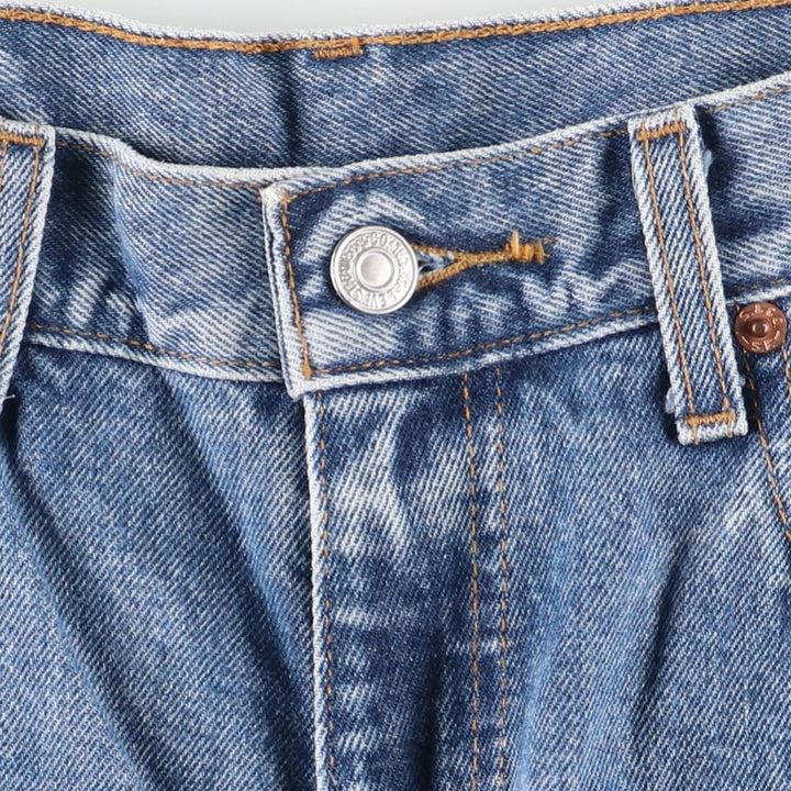 00'S Levi's 550 Relaxed Fit Tapered Denim Pants Men's W34 cotton blue type Vintage Second Hand
