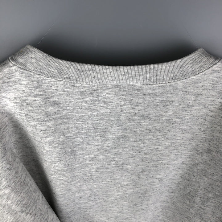 90'S Timberland WEATHERGEAR logo sweatshirt, men's XXL size, vintage cotton gray type Vintage Second Hand