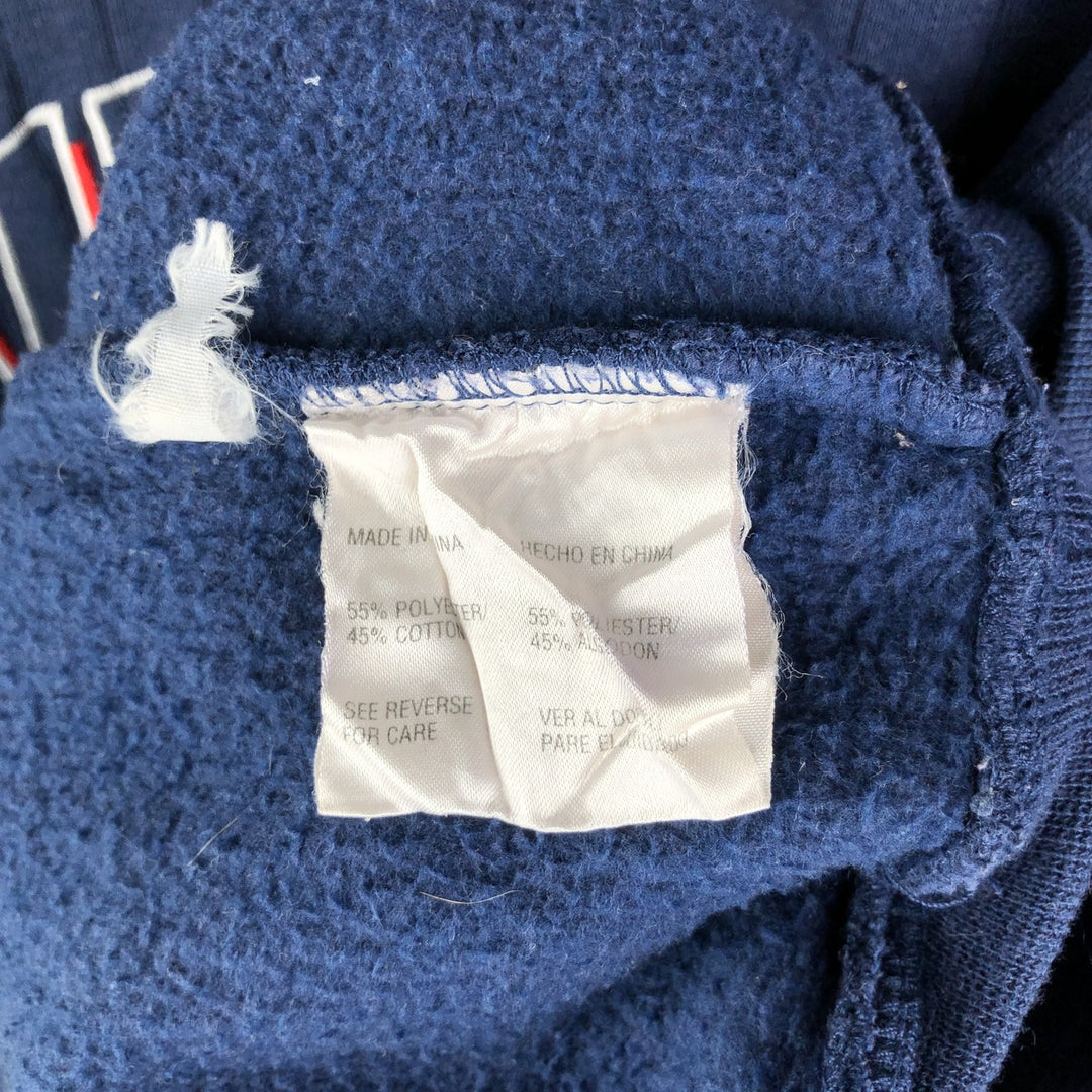 90'S Starter Cleveland Guardians Logo Sweatshirt, Men's XL, Vintage polyester navy blue type Vintage Second Hand