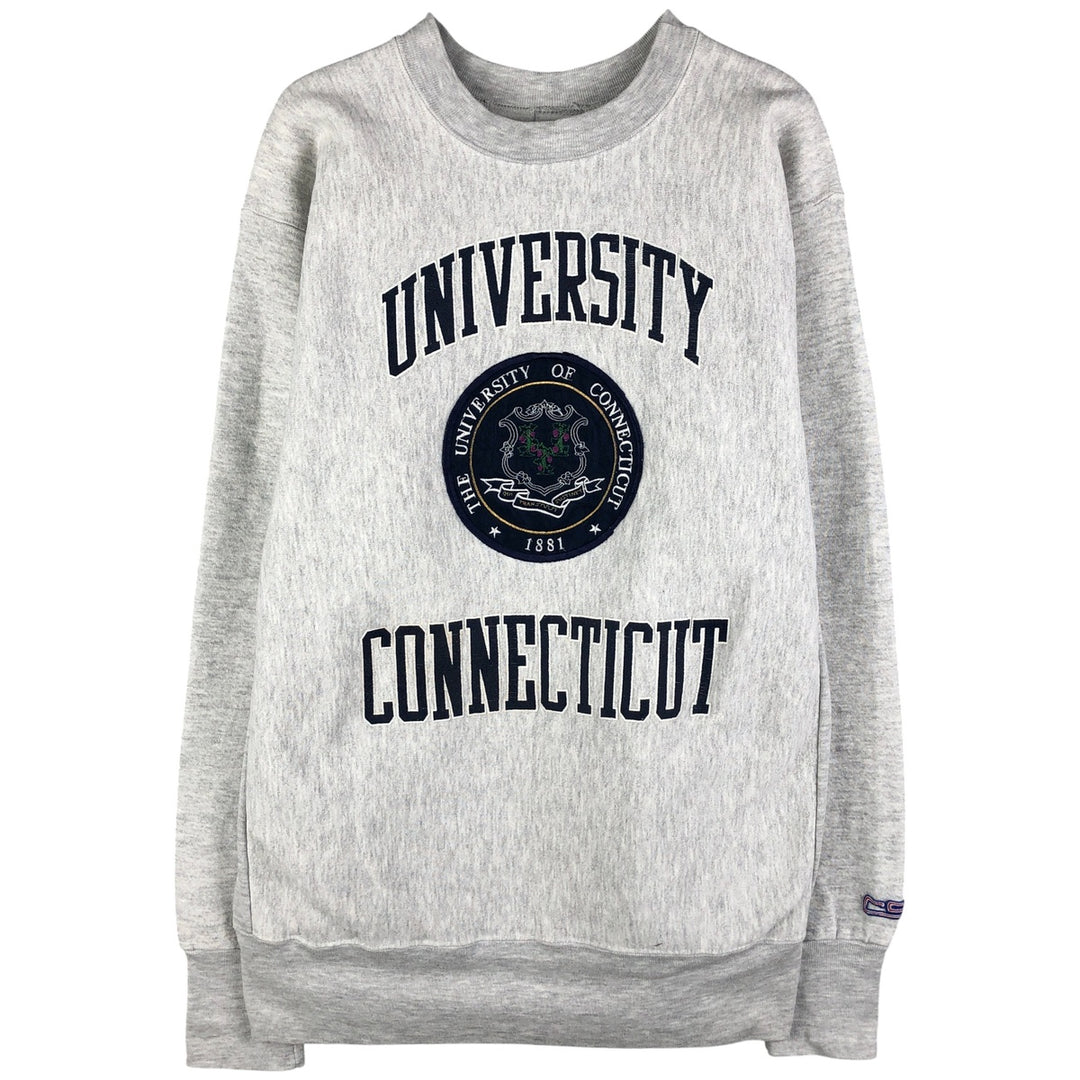 Vintage 90'S Crable Sportswear college sweatshirt, size L, men's cotton gray type Vintage Second Hand
