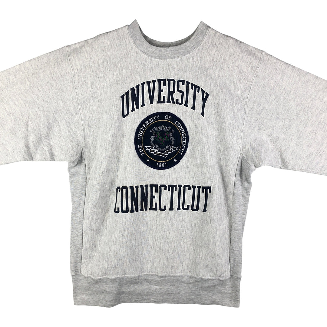 Vintage 90'S Crable Sportswear college sweatshirt, size L, men's cotton gray type Vintage Second Hand