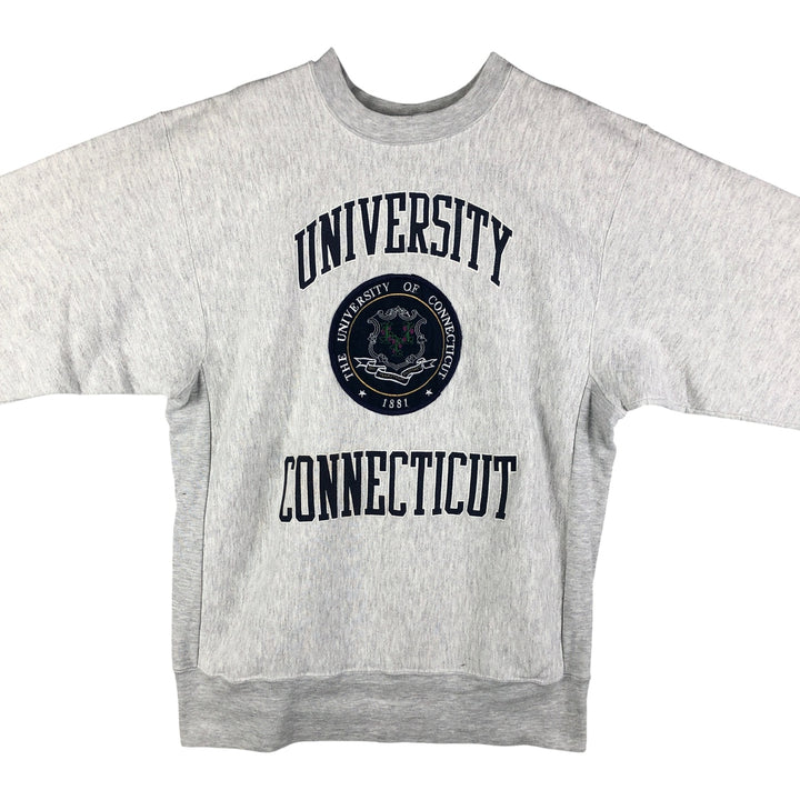 Vintage 90'S Crable Sportswear college sweatshirt, size L, men's cotton gray type Vintage Second Hand