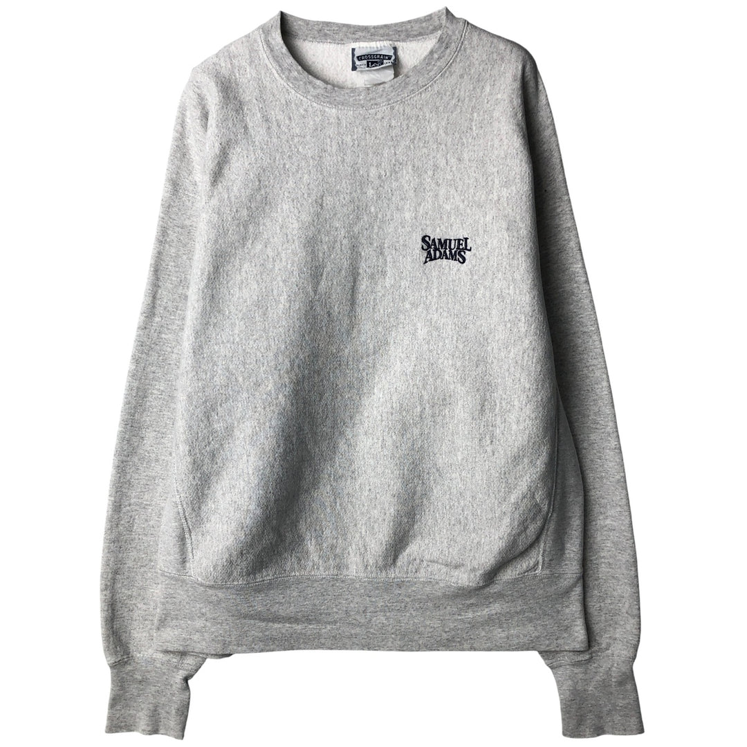 90s-00'S Lee SAMUEL ADAMS Samuel Adams Advertising Sweatshirt, Men's XL unclear gray type Vintage Second Hand