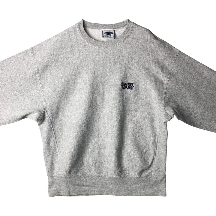 90s-00'S Lee SAMUEL ADAMS Samuel Adams Advertising Sweatshirt, Men's XL unclear gray type Vintage Second Hand