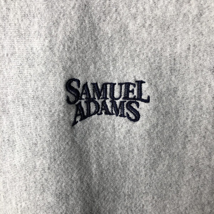 90s-00'S Lee SAMUEL ADAMS Samuel Adams Advertising Sweatshirt, Men's XL unclear gray type Vintage Second Hand
