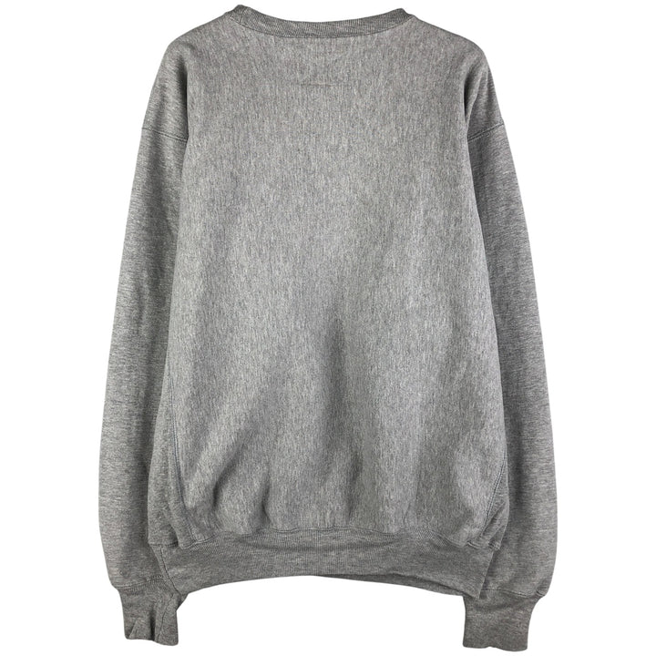 Vintage 90'S Steve and Barrys college sweatshirt, size L, men's cotton gray type Vintage Second Hand