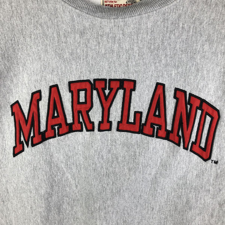 Vintage 90'S Steve and Barrys college sweatshirt, size L, men's cotton gray type Vintage Second Hand