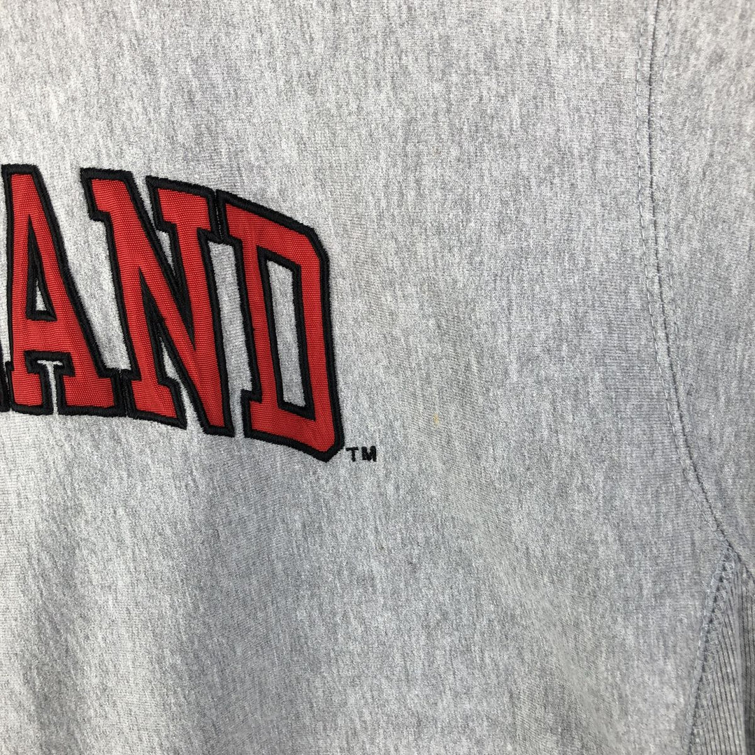 Vintage 90'S Steve and Barrys college sweatshirt, size L, men's cotton gray type Vintage Second Hand