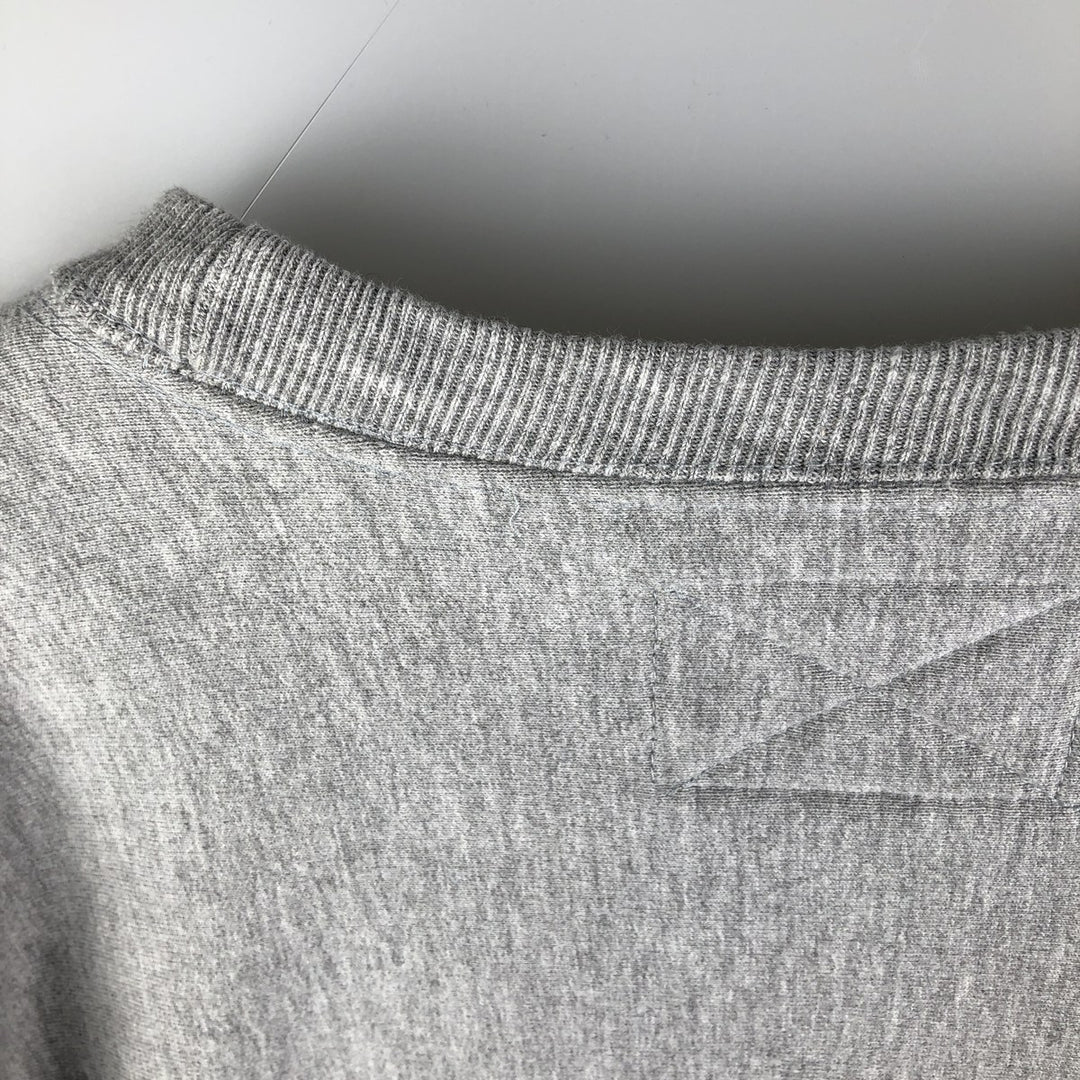 Vintage 90'S Steve and Barrys college sweatshirt, size L, men's cotton gray type Vintage Second Hand