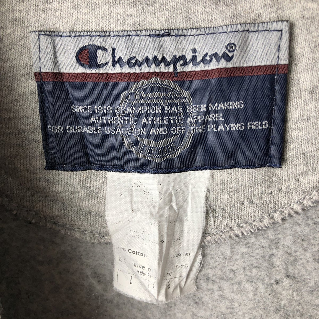 2000'S Champion sweatshirt, men's size L unclear gray type Vintage Second Hand