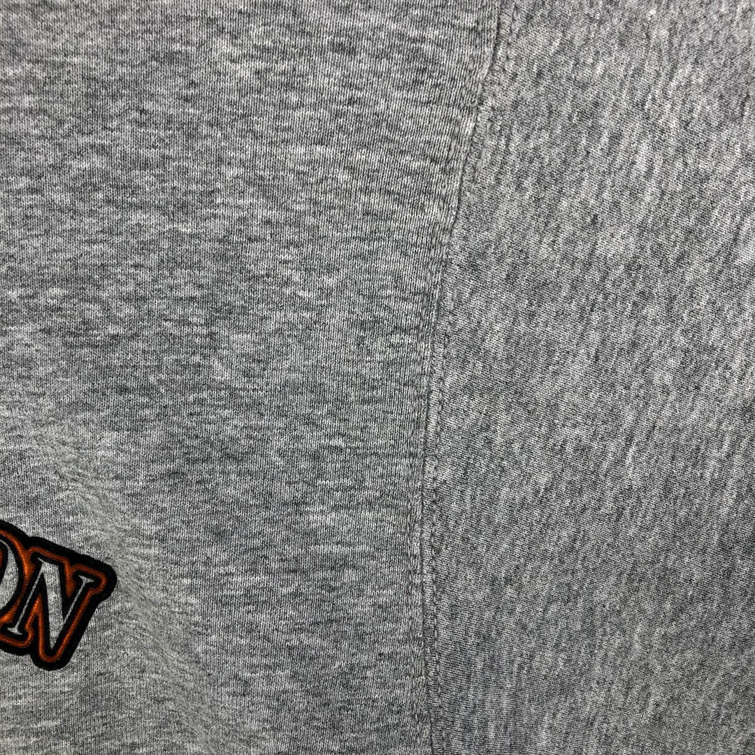 Harley-Davidson Advertising Sweatshirt, Made in USA, Men's Size L cotton gray type Vintage Second Hand