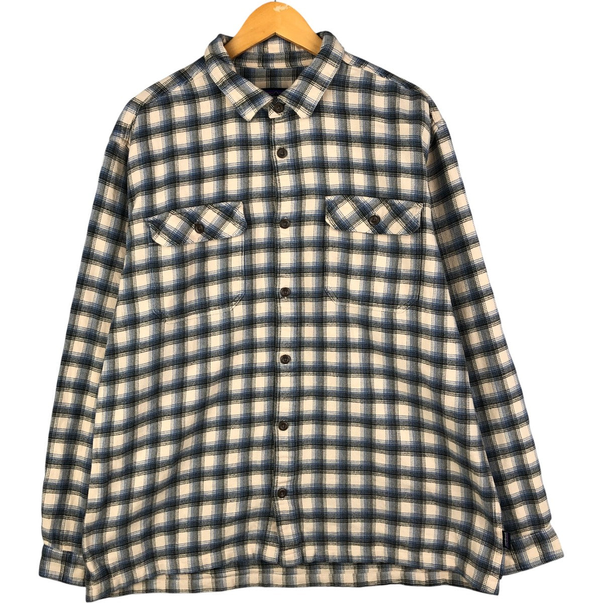 Patagonia Organic Cotton 53947FA19 Long Sleeve Flannel Check Box