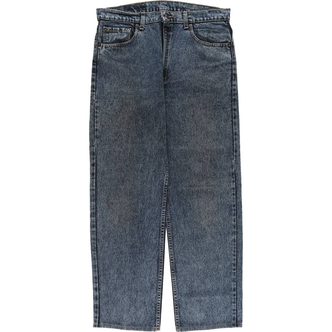 Levi's 505-4865 Tapered Denim Pants, Made in USA, Men's Size 34 (approx.) cotton blue type Vintage Second Hand