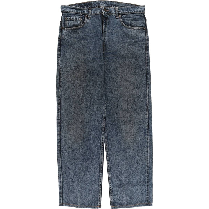 Levi's 505-4865 Tapered Denim Pants, Made in USA, Men's Size 34 (approx.) cotton blue type Vintage Second Hand