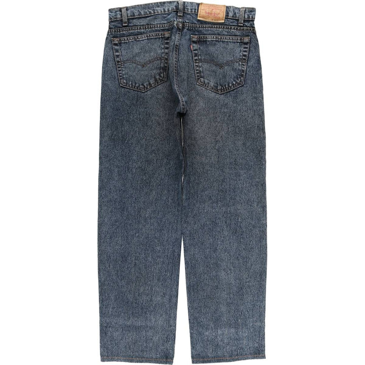 Levi's 505-4865 Tapered Denim Pants, Made in USA, Men's Size 34 (approx.) cotton blue type Vintage Second Hand