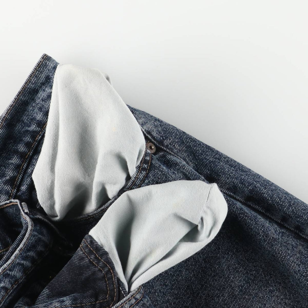 Levi's 505-4865 Tapered Denim Pants, Made in USA, Men's Size 34 (approx.) cotton blue type Vintage Second Hand