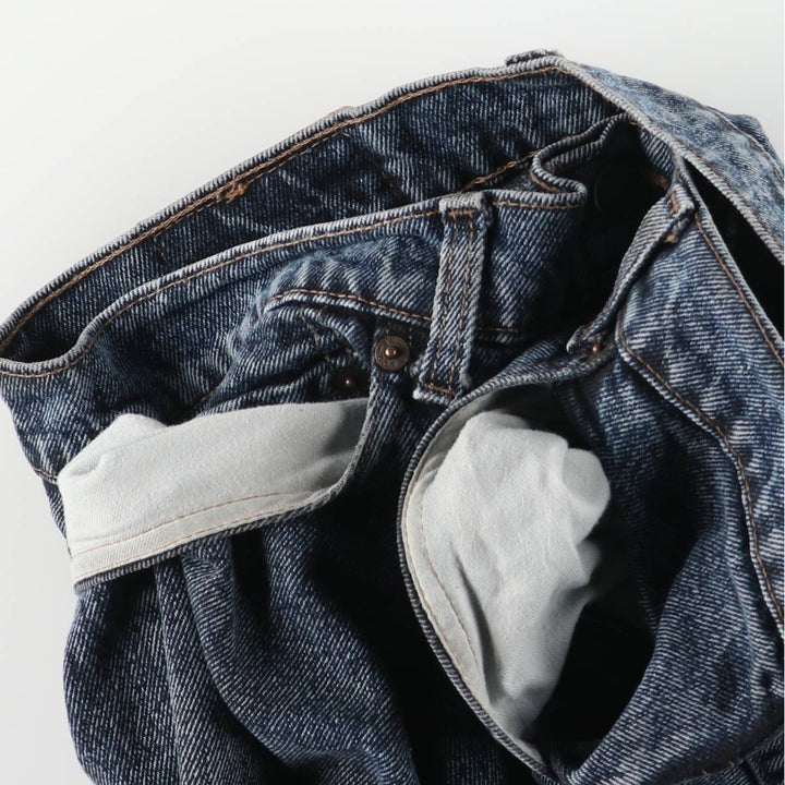 Levi's 505-4865 Tapered Denim Pants, Made in USA, Men's Size 34 (approx.) cotton blue type Vintage Second Hand
