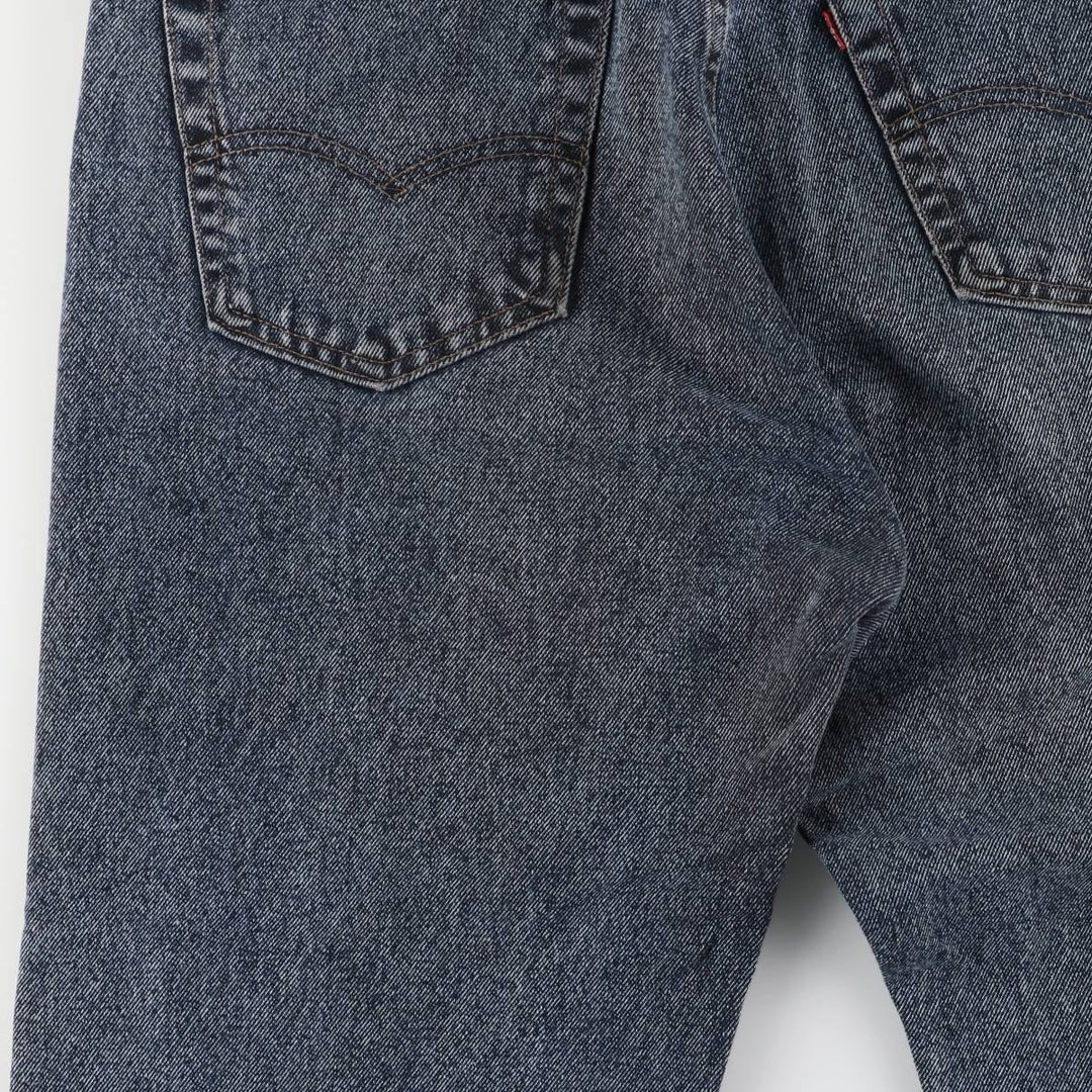Levi's 505-4865 Tapered Denim Pants, Made in USA, Men's Size 34 (approx.) cotton blue type Vintage Second Hand