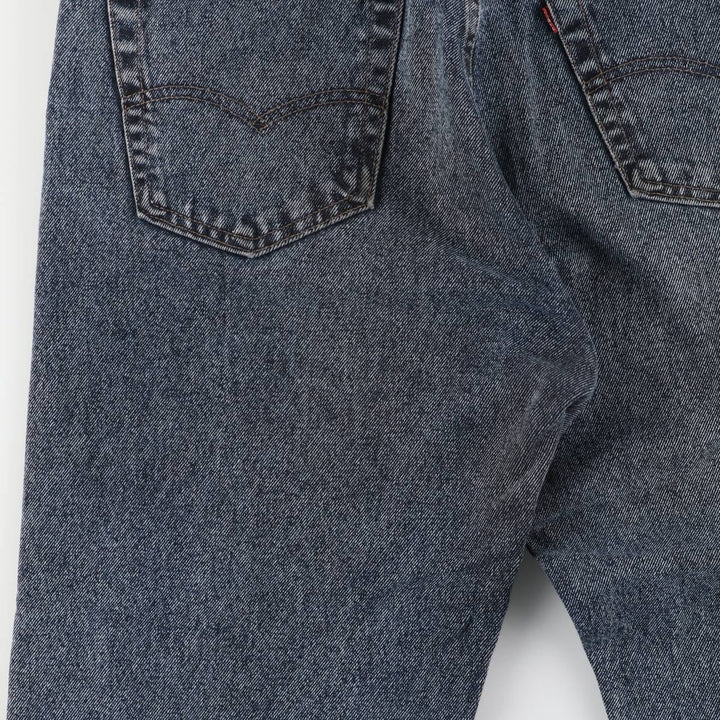 Levi's 505-4865 Tapered Denim Pants, Made in USA, Men's Size 34 (approx.) cotton blue type Vintage Second Hand