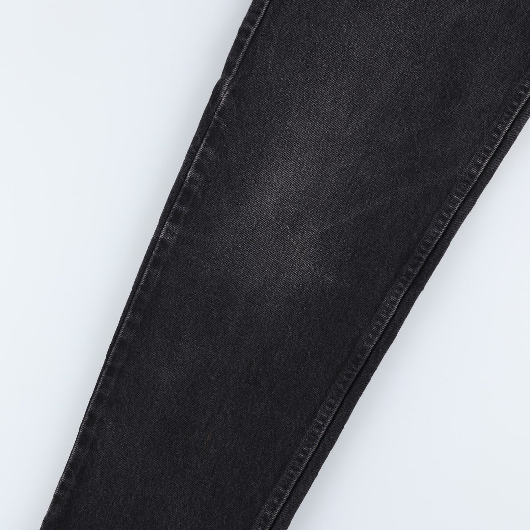 90s-00'S Vintage Levi's 550 Black Denim Tapered Denim Pants, Made in Canada, Men's Size W30 cotton black type Vintage Second Hand