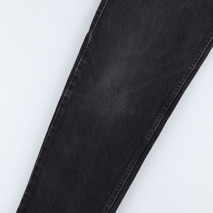 90s-00'S Vintage Levi's 550 Black Denim Tapered Denim Pants, Made in Canada, Men's Size W30 cotton black type Vintage Second Hand