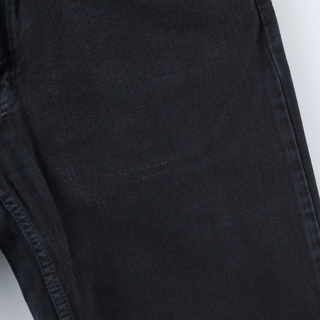 90s-00'S Calvin Klein Jeans Black Denim Straight Denim Pants Men's Vintage Size W30 cotton black type Vintage Second Hand
