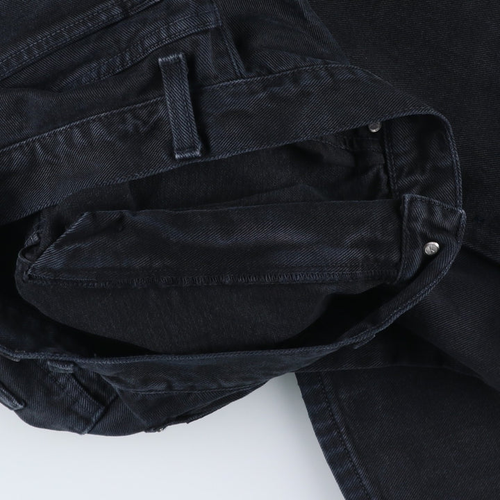 90s-00'S Calvin Klein Jeans Black Denim Straight Denim Pants Men's Vintage Size W30 cotton black type Vintage Second Hand