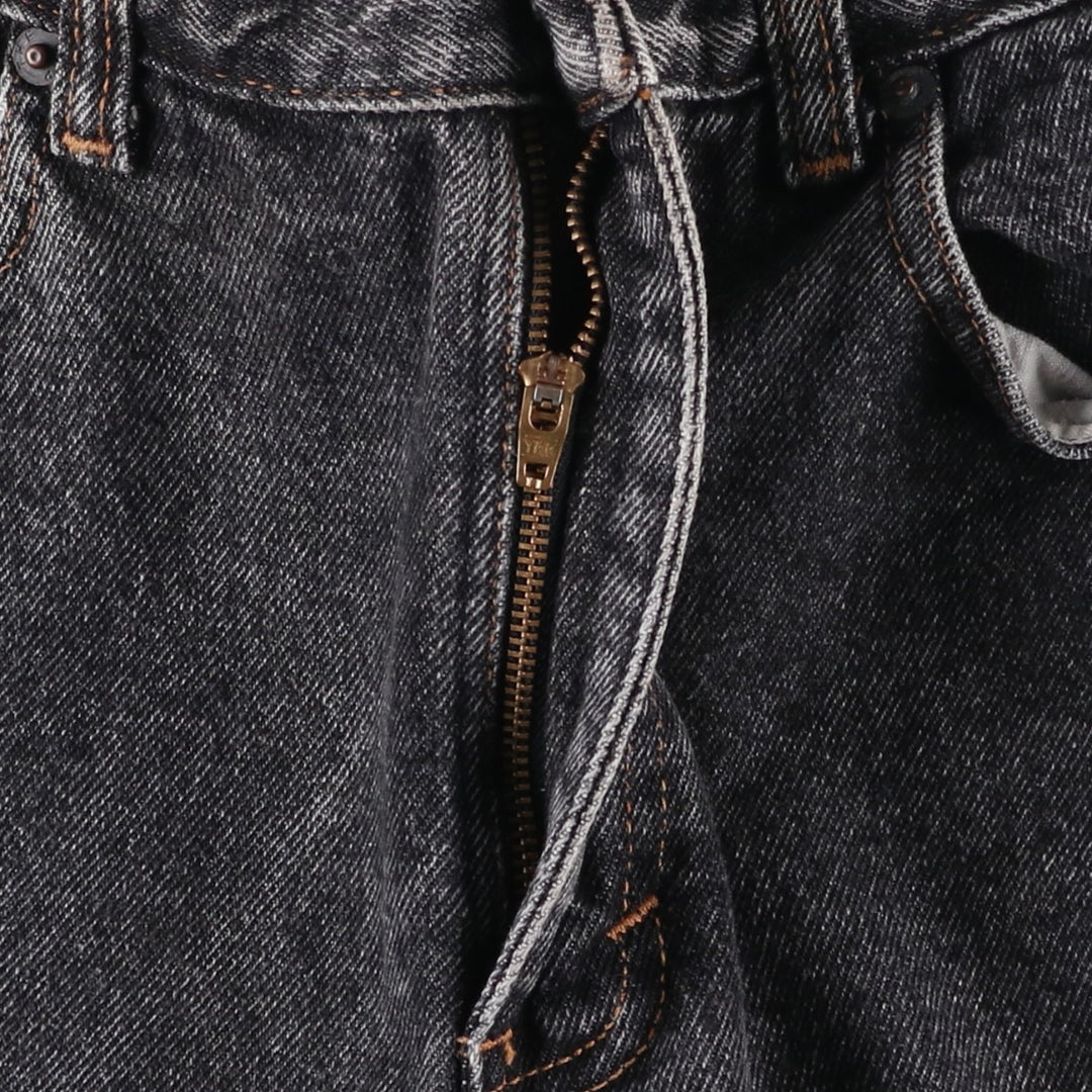 90'S GAP Old Gap Black Denim Tapered Denim Pants, Made in USA, Men's, W29, Vintage cotton black type Vintage Second Hand
