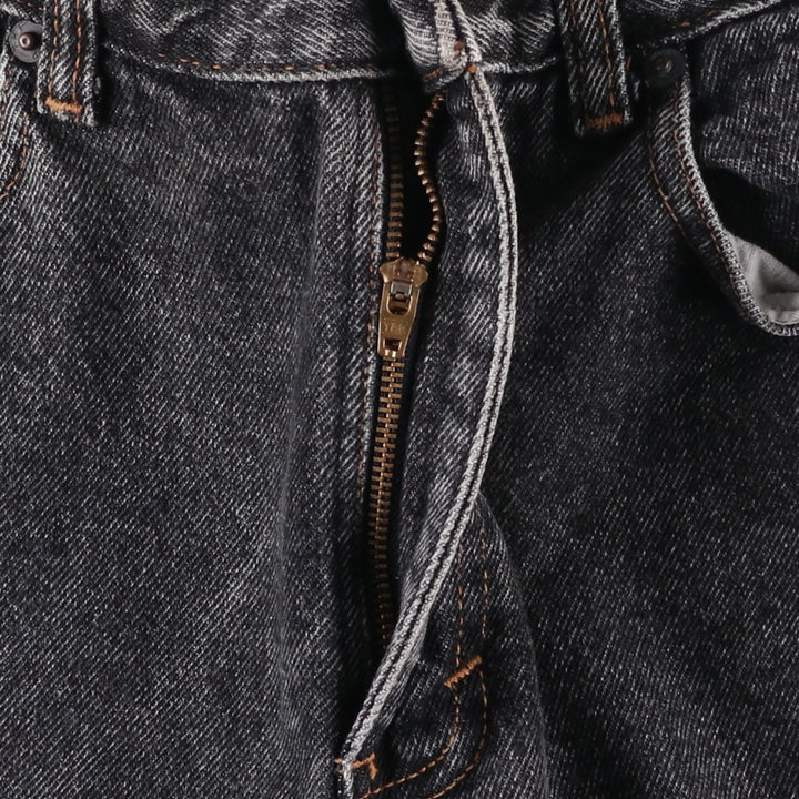 90'S GAP Old Gap Black Denim Tapered Denim Pants, Made in USA, Men's, W29, Vintage cotton black type Vintage Second Hand