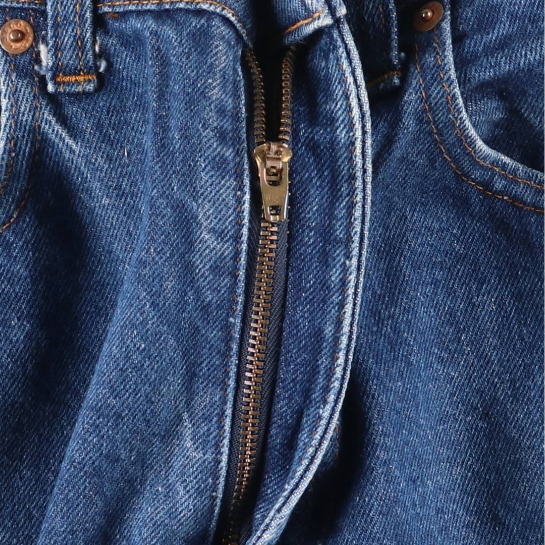 Vintage 1980'S Levi's 505-0217 tapered denim pants, made in the USA, men's size W30. cotton blue type Vintage Second Hand