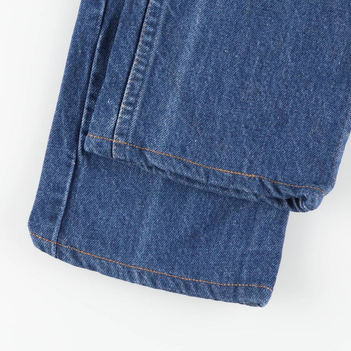 Vintage 1980'S Levi's 505-0217 tapered denim pants, made in the USA, men's size W30. cotton blue type Vintage Second Hand