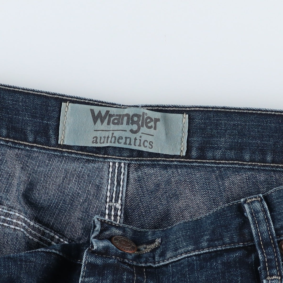Wrangler Denim Painter Pants for Men, W34 equivalent cotton navy blue type Vintage Second Hand